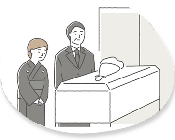 火葬式の様子 - 火葬のみのシンプルなお別れ