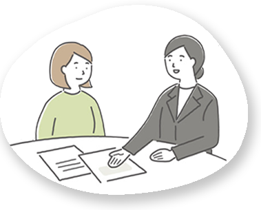 葬儀社との詳細な打合せ・検討・決定の様子