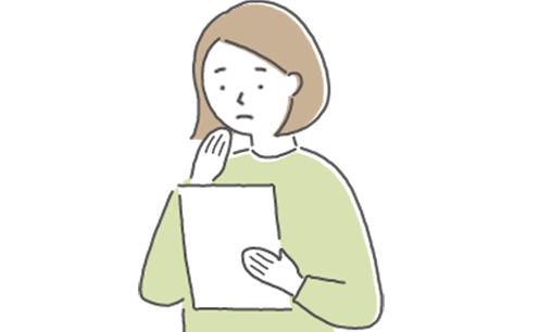 事前相談から金額変動の確認をしている様子