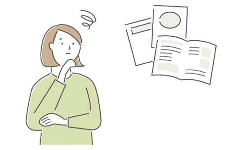 パンフレットだけでなく実際の対応を確認する様子