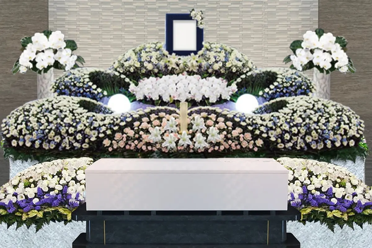 一般葬れいプランのイメージ - 温かな雰囲気でのお別れ